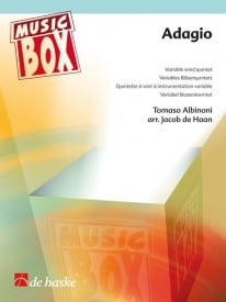 Albinoni: Adagio for Variable Wind Quintet published by de Haske